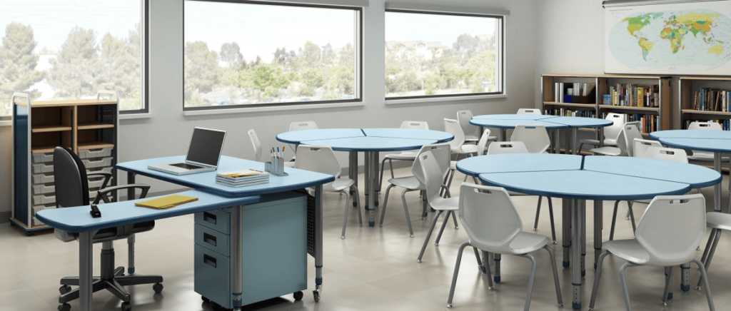 Classroom Flexspace Collaborative Desks Chairs Paragon Furniture 1