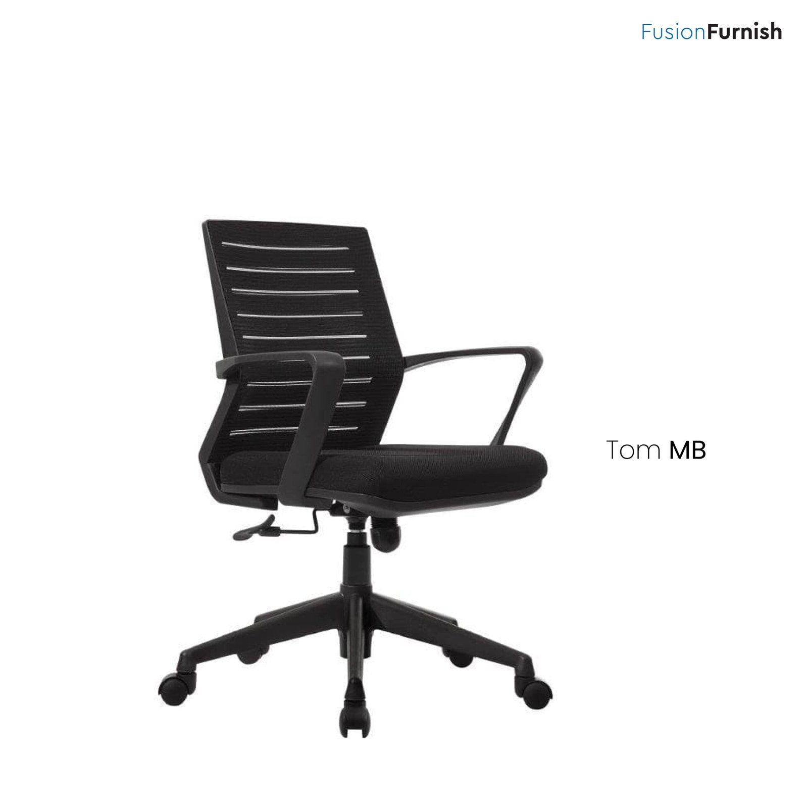 Office chair with headrest