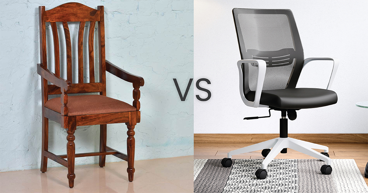 Traditional office chairs